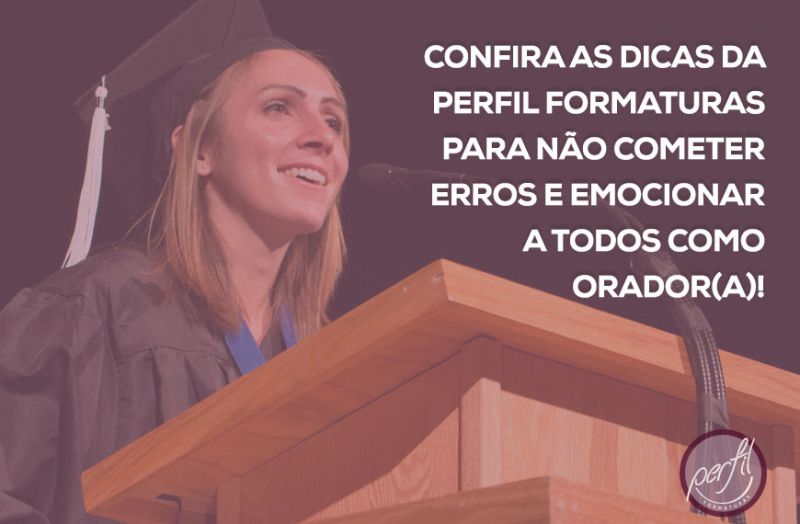 Dicas para arrasar no discurso de formatura!